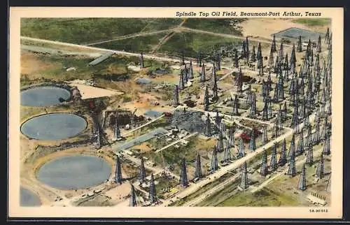 AK Beaumont-Port Arthur, TX, Spindle Top Oil Field