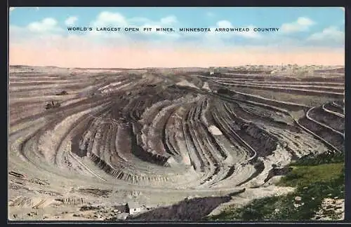 AK Arrowhead Country, MN, World`s largest open pit mines