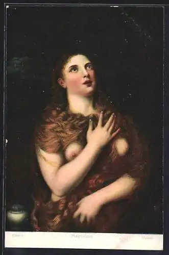 Künstler-AK Stengel & Co. Nr.29859: Magdalena von Tiziano