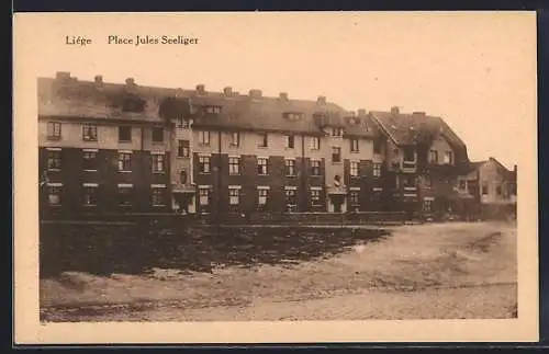 AK Liége, Place Jules Seeliger