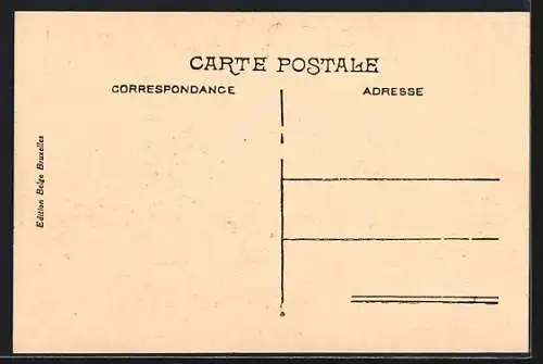 AK Knocke s/ Mer, Colonie de l`Oeuvre Nationale de l`Enfance, Cour et salle de fete