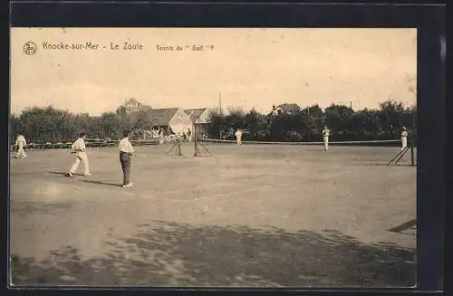 AK Knocke-sur-Mer, Le Zoute, Tennis du Golf