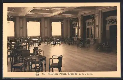 AK Bruxelles, Résidence Palace, La Salle du club