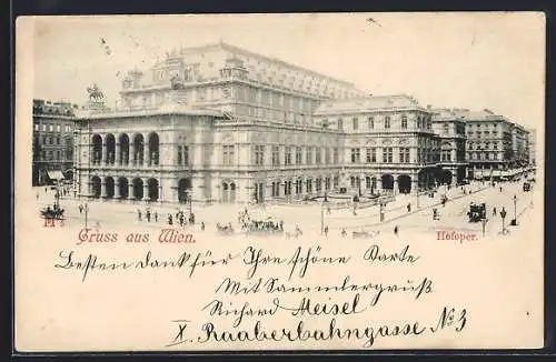 AK Wien, Blick zur Hofoper