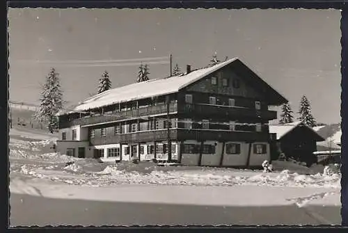 AK Jungholz, Hotel Alpenhof im Schnee