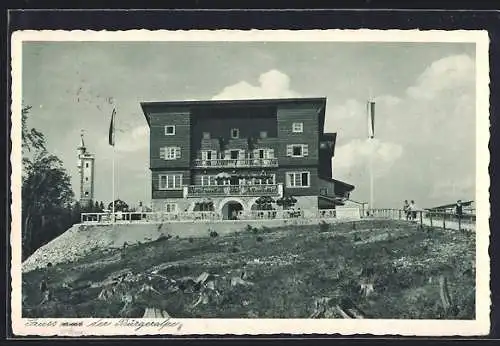 AK Mariazell, Berghotel-Restaurant J. Feichtegger, Bürgeralpe