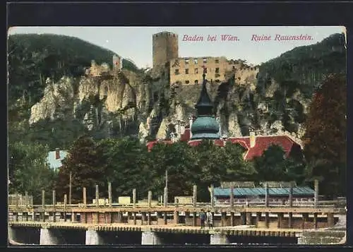 AK Baden bei Wien, Ruine Rauenstein
