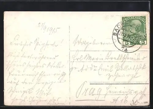 AK Baden bei Wien, Ruine Rauenstein