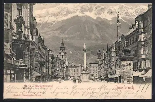 AK Innsbruck, Maria Theresienstrasse