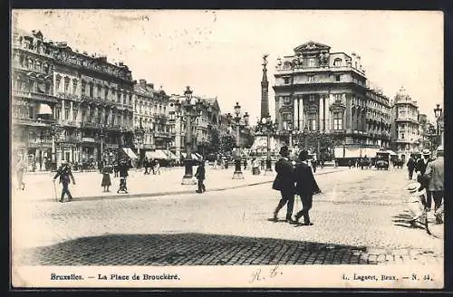 AK Bruxelles, La Place de Brouckère