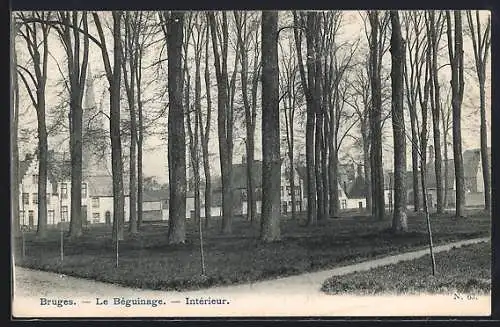 AK Bruges, Le Bèguinage-Intèrieur