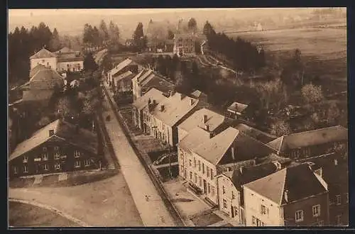 AK Bertrix, Panorama aus der Vogelschau