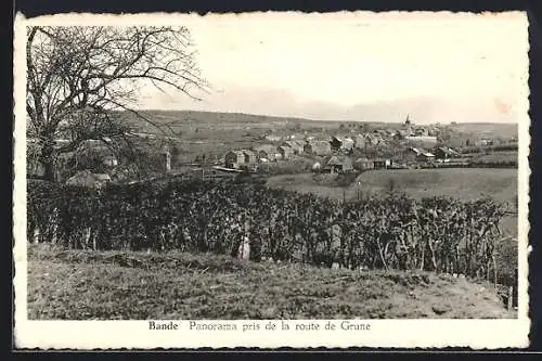 AK Bande, Panorama pris de la route de Grune