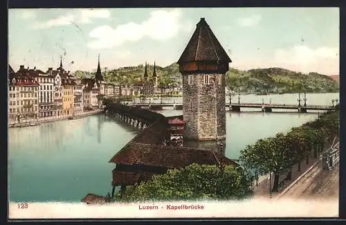 AK Luzern, Kapellbrücke