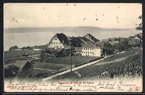 AK Douanne, Douanne et l`Ile de St-Pierre