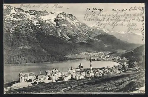 AK St. Moritz, Dorf und Bad