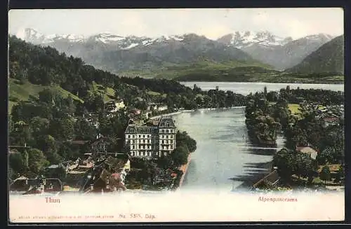 AK Thun, Alpenpanorama