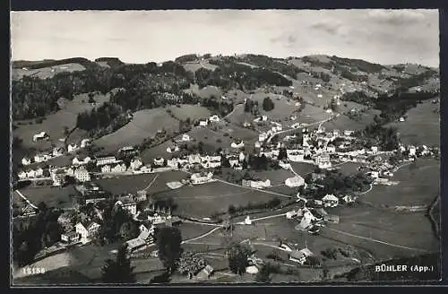 AK Bühler, Gesamtansicht von einen Berg aus
