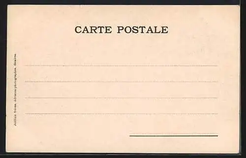 AK Genève, Pont et Quai du Mont-Blanc