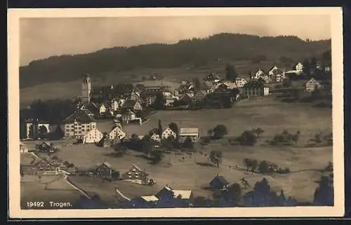 AK Trogen, Gesamtansicht von einen Berg aus