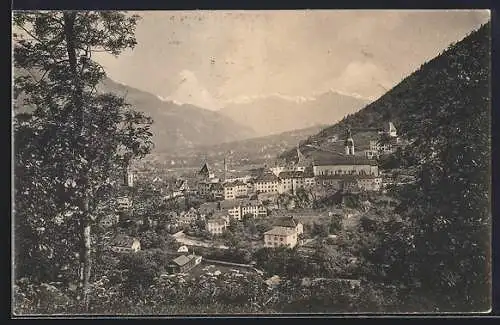 AK Chur, Gesamtansicht von einen Berg aus