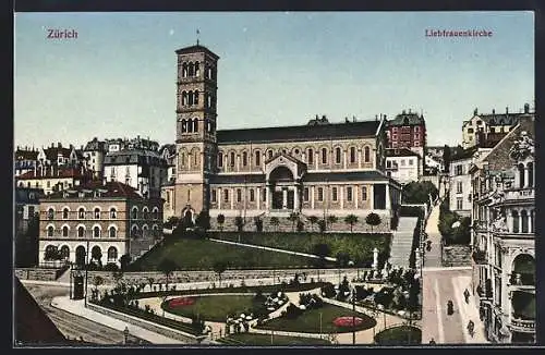 AK Zürich, Liebfrauenkirche