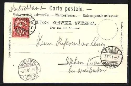 AK Basel, Pfalz mit Münster