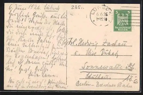 AK Lübeck, 700-Jahrfeier Reichsfreiheit 1226-1926