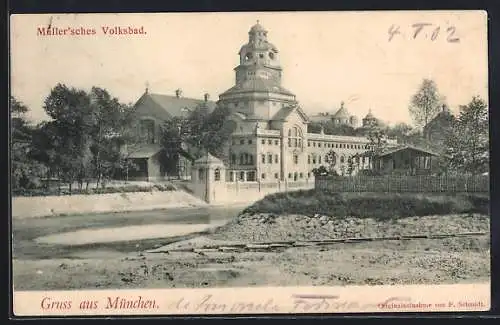AK München, Müller`sches Volksbad