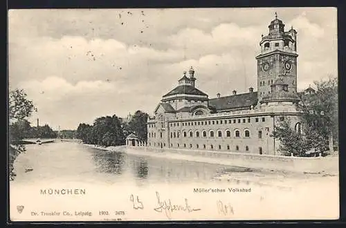 AK München, Müller`sches Volksbad