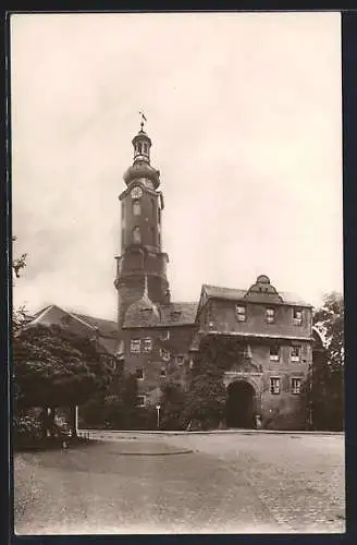 AK Weimar, Partie am Schloss