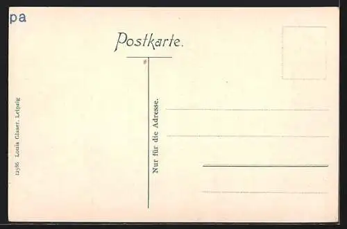 AK Konstanz, Das Conciliumsgebäude mit Leuten und Pferdefuhrwerk