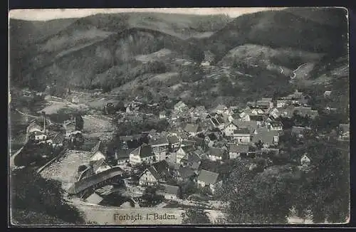 AK Forbach i. Baden, Teilansicht