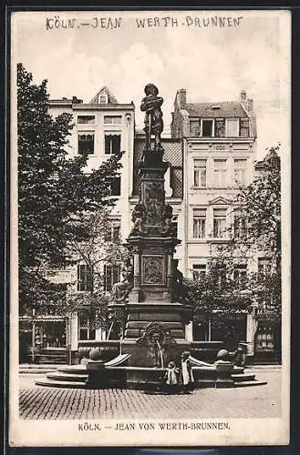 AK Köln, Jean von Werth-Brunnen