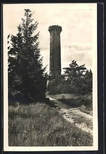 AK Sand /Schwarzwald, Aussichtsturm Badener Höhe