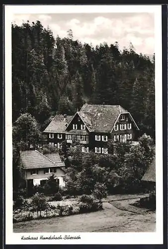 AK Hundsbach-Biberach, Blick zum Kurhaus