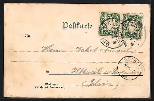 Lithographie München, Sendlingerthorplatz