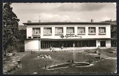 AK Gernsbach /Murgtal, Kino Globus mit Anlagen