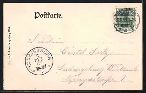 AK Uerdingen, Partie am Rheinufer