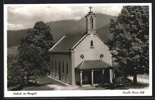 AK Forbach /Murgtal, Kapelle Maria-Hilf