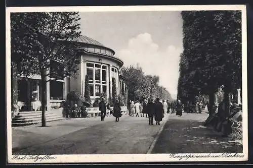 AK Bad Salzuflen, Konzertpromenade am Kurhaus