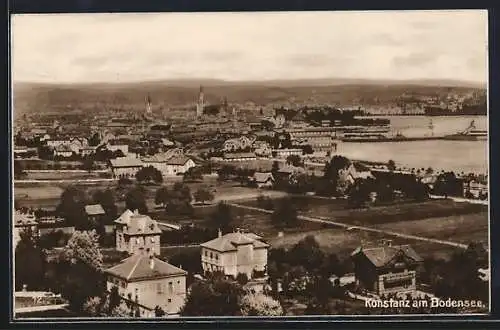 AK Konstanz am Bodensee, Panorama