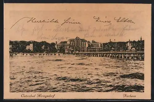 AK Heringsdorf, Ostseebad, Kurhaus