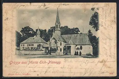 AK Maria Eich-Planegg, Die Kirche