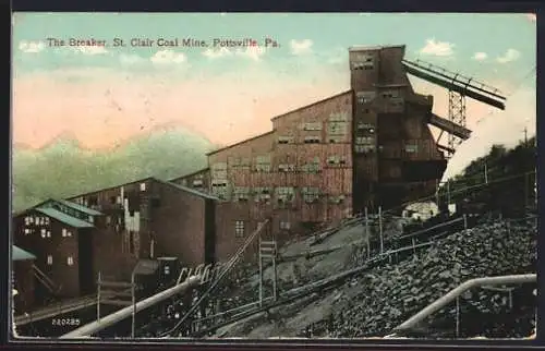 AK Pottsville, PA, The Breaker, St. Clair Coal Mine