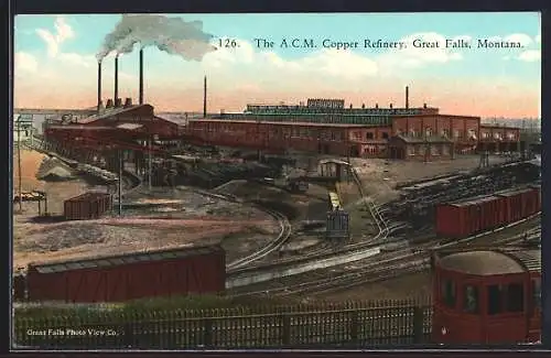 AK Great Falls, MT, The A.C.M. Copper Refinery