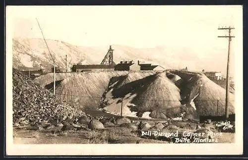 AK Butte, MT, Bell-Diamond Copper Mine