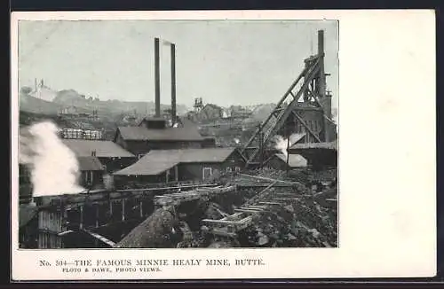 AK Butte, MT, The Famous Minnie Healy Mine