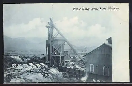 AK Butte, MT, Minnie Healy Mine