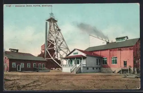 AK Butte, MT, Original Mine